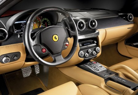 Ferrari 599 GTB Edge - sport, interior, fwrrari, car