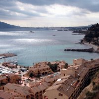 View on Calpe Rock, Spain