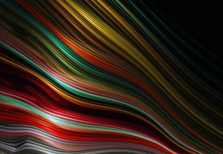 â™¥.COLORED RAINBOW.â™¥ - spledid, wallpaper, cute, beautiful, dark, abstract, rainbow, curve, lovely, colored, 3d, scene