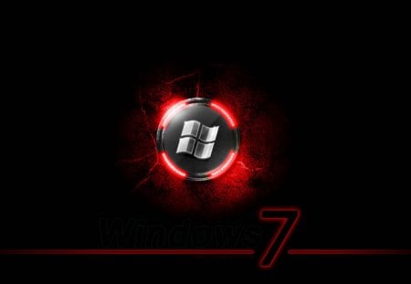 Windows 7 Red - entertainment, windows, people, technology, other