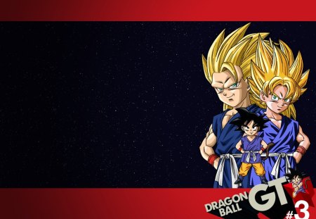 Dragon Ball GT #3 - Manga, Dragon ball GT, Goku SSJ3, Goku SSJ2, Goku, Anime, Player