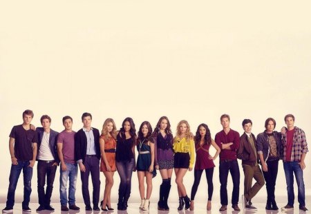 Pretty Little Liars - pretty little liars, leads, actors, actresses, cast