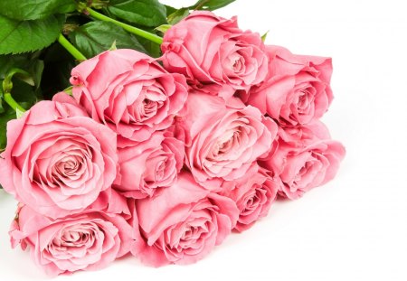 ✿Pink Bouquet✿ - roses, floral, lovely, bouquet, pink, pastel, softness