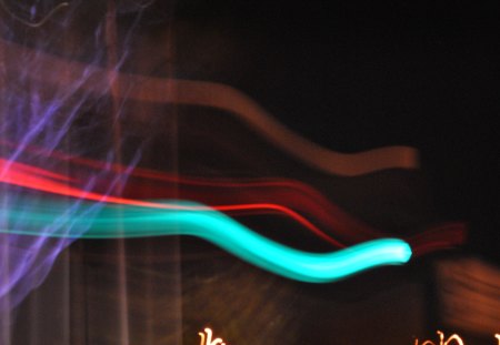 Street Lights - Slow shutter speed, Movement, Lights, Night