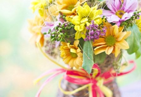 Pretty Flowers - beauty, gerberas, colorful, daisy, bouquet, lovely, nature, pretty, gerbera, petals, beautiful, flowers, colors, daisies