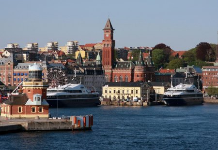 Helsingborg, Sweden - city, helsingborg, view, sweden