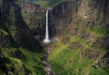 Maletsunyane Falls - Lesotho - lesotho, maletsunyane falls, falls, africa