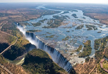 Victoria Falls - scottish explorers, africa, david livingstone, victoria falls