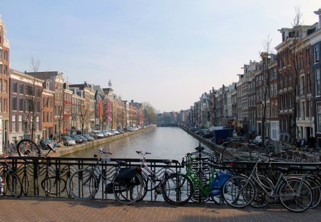 bridge over an amsterdam canal