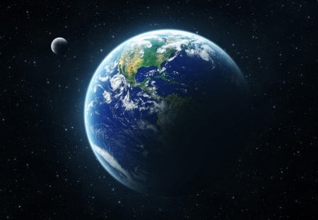 Our Earth and Moon - space, people, entertainment, technology, other