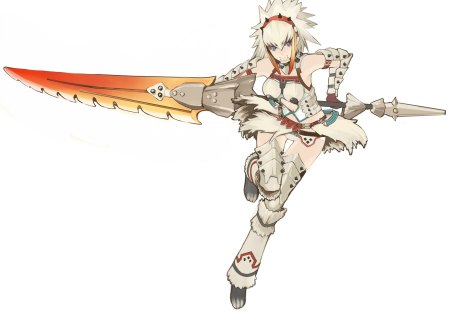 Monster Hunter - Monster Hunter, Sword, White, Cant think of a fourth