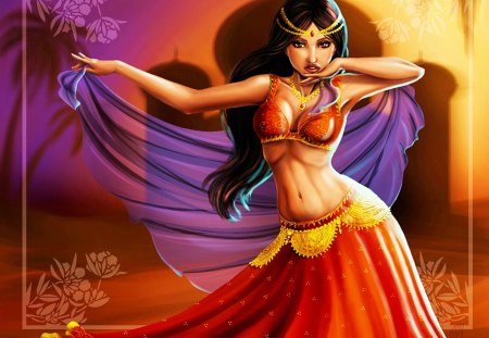 Bollywood Girl - Fantasy, Orient, Bollywood, Fantasy woman