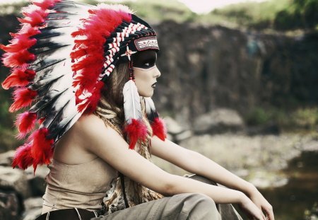 Native American - people, native american, beautiful, girl, models, celebrity