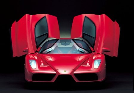 ferrari-enzo - red, enzo, car, ferrari