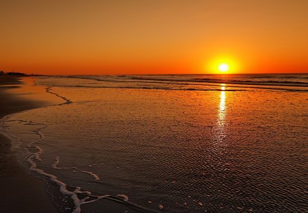 *** Amazing sunset *** - sky, ocean, nature, sunset