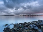 across the bay to seattle hdr