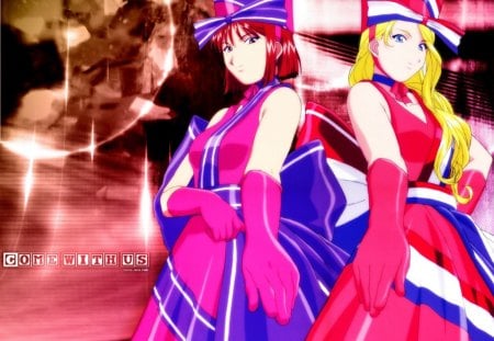 sakura wars - girls, sakura, anime, wars