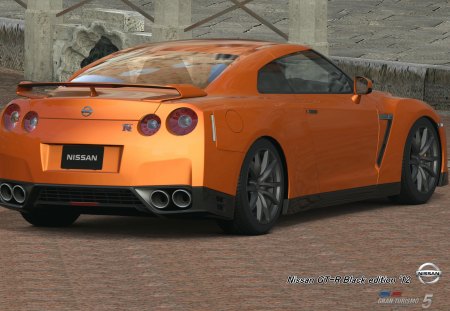 Nissan GT-R Black edition R35 '12 - PS3, edition, Black, 2012, 5, R35, GT-R, SKYLINE, TURISMO, Nissan, GRAN