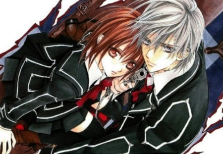 Vampire Knight - Zero Kiryuu, Yuuki Cross, manga, anime