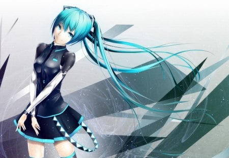 Hatsune Miku - hatsune, hatsune miku, miku, cant think of a fourth