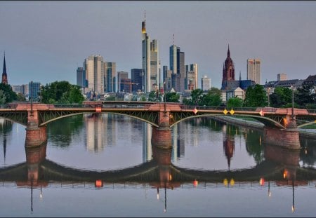 Frankfurt day - frankfurt, city, germany, beautiful