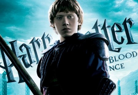 ronald weasley - weasley, ronald weasley, ron, harry potter and the half blood prince