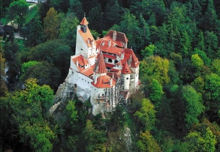 Romania-Dracula Castle - romania, dracula castle