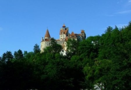 Romania-Dracula Castle - romania, dracula castle