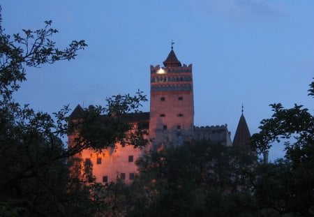 Romania-Dracula Castle - romania, dracula castle