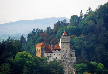 Romania-Dracula Castle - romania, dracula castle