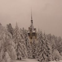 Romania-Peles Castle winter