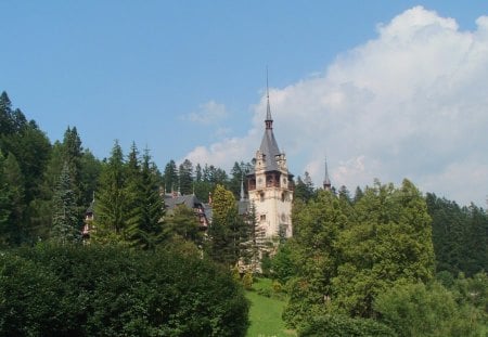 Romania-Peles Castle - peles castle, romania