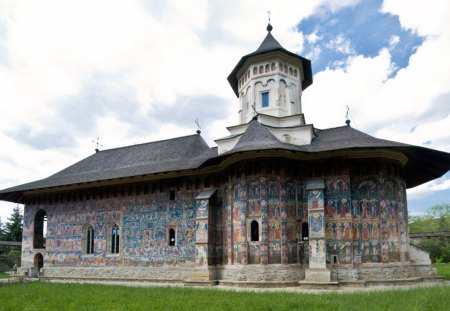 Romania-Voronet monastery - voronet monastery, romania