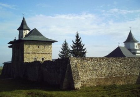 Romania-Zamca monastery - zamca monastery, romania