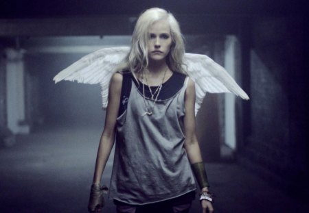 Cupid - cupid, people, beautiful, give me love, models, australian, celebrity, isabel lucas, wings, actresses