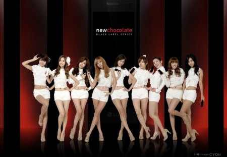 LG Cyon - hyoyeon, snsd, sooyoung, jessica, tiffany, seohyun, yuri, yoona, taeyeon, sunny