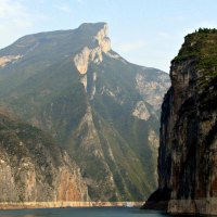 Rugged Terrain along the Yangtze River