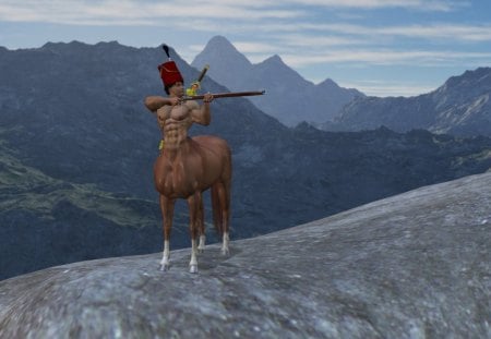 Zentaur-Husar - DAZ, Soldier, Husar, Landscape, Hunk, Zentaur