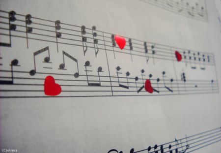 Play me a Song - love, abstract, song, note, music