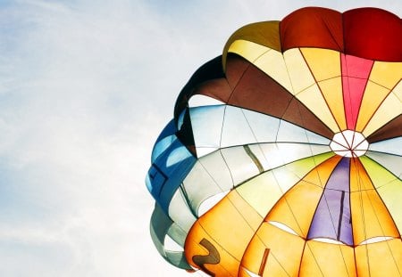 Colorful air balloon - colorful, bright colors, art, air balloon