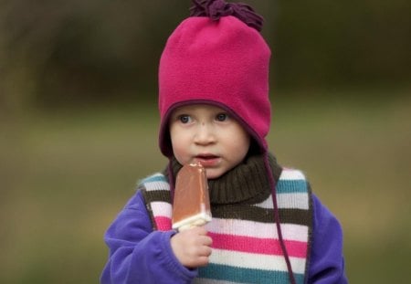 child joy ice - cap, child, candy, ice