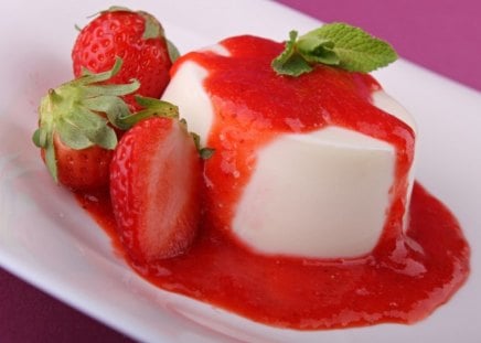 Strawberry desserts