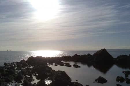 Meadfoot - nature, beaches, sky, ocean, sea, devon, rocks