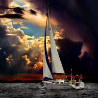 sailing ...