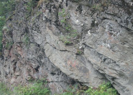 Nature of BC - Canada - photogrpahy, grey, Foreces of Nature, green, Rocks