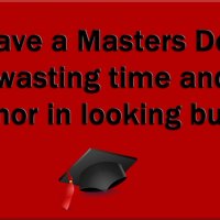 Masters' Degree