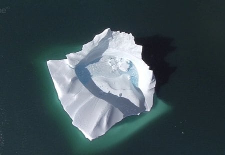 Iceberg - winter, iceberg, cold, sea