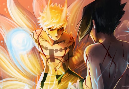 Naruto vs Sasuke