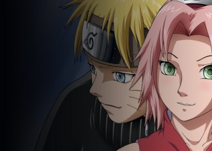 Naruto and Sakura - friends, sakura, love, naruto