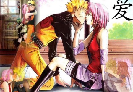 Naruto_Kiss_Sakura - kiss, sakura, love, naruto